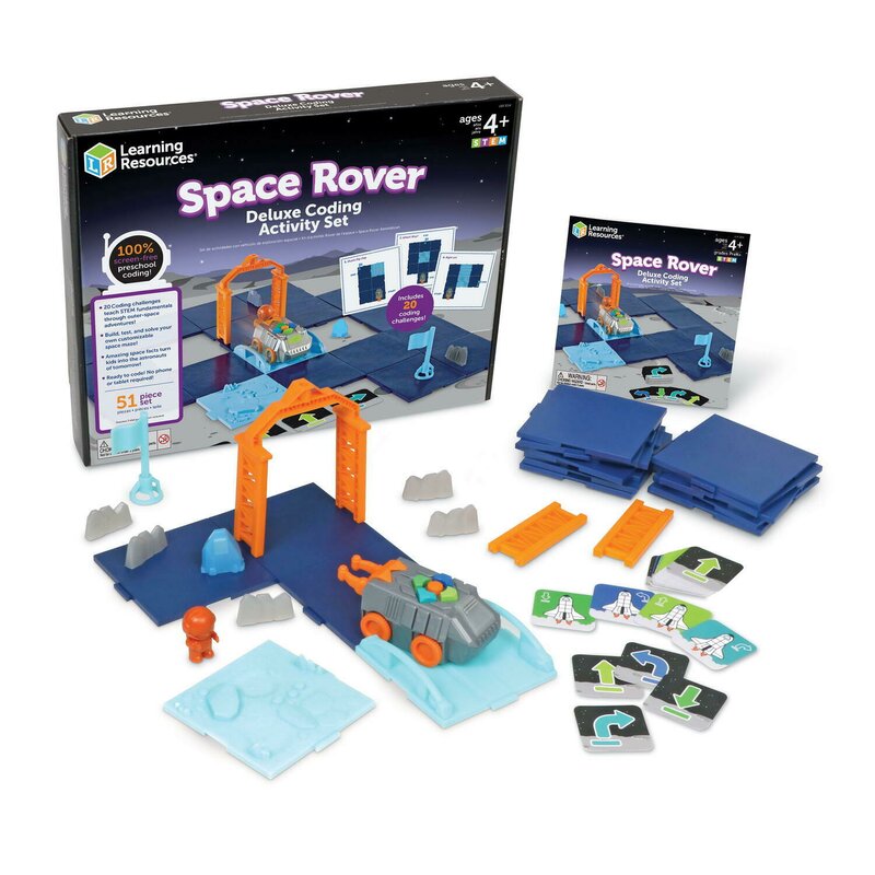 Joc codare Deluxe – Vehicul spatial Jocuri pentru copii