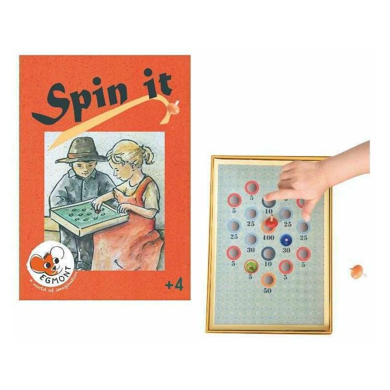 Egmont toys - joc de societate spin it , cu titirezi