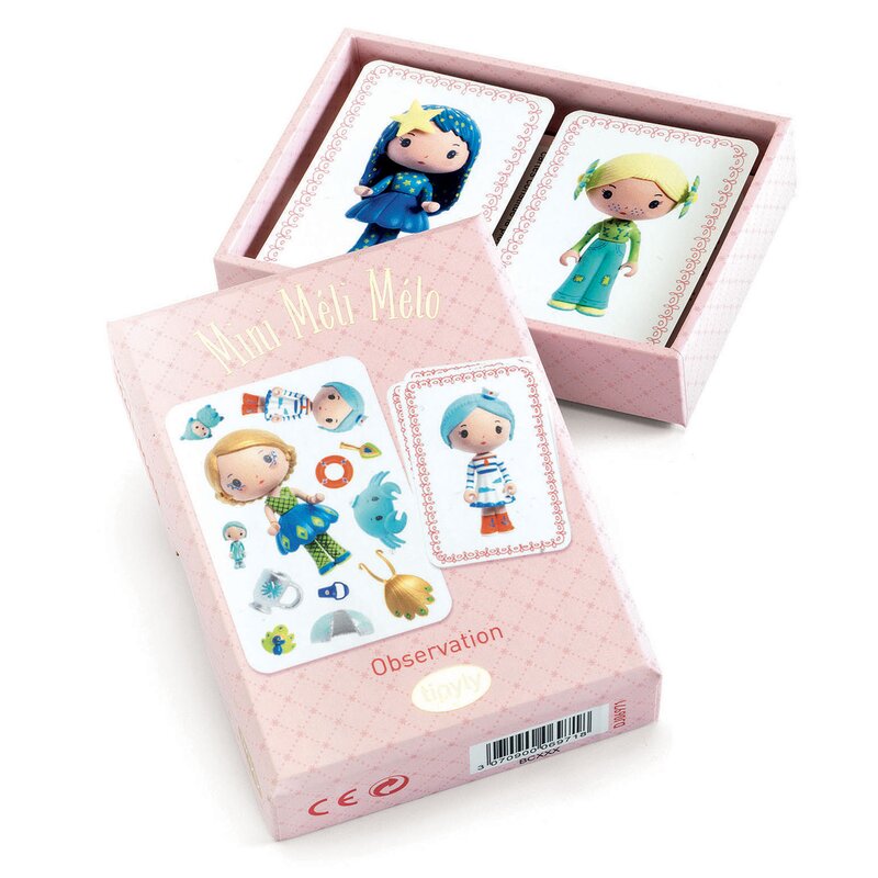 Djeco - joc de carti mini meli-melo, printesele tinyly