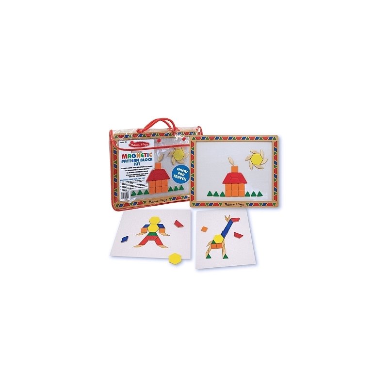 Melissa & Doug - Joc de constructii magnetic Melissa and Doug