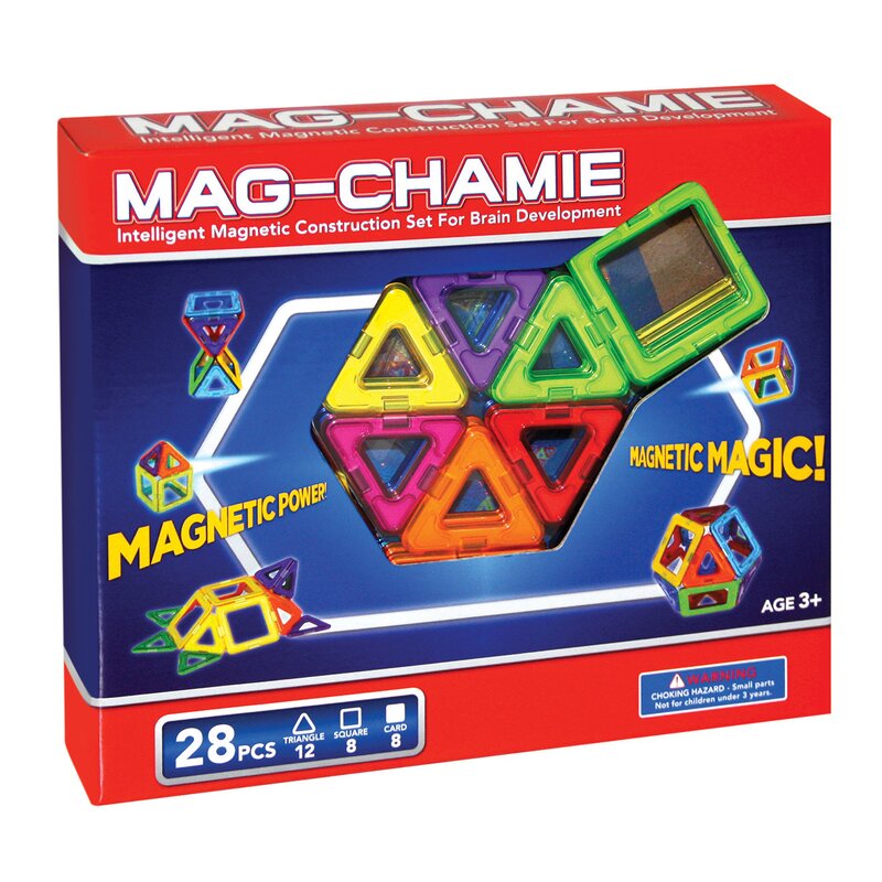 Cwr - set de constructie magnetic spatial