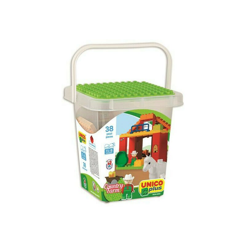 Hausmann (a-haberkorn) - set de constructie farm 38 piese unico