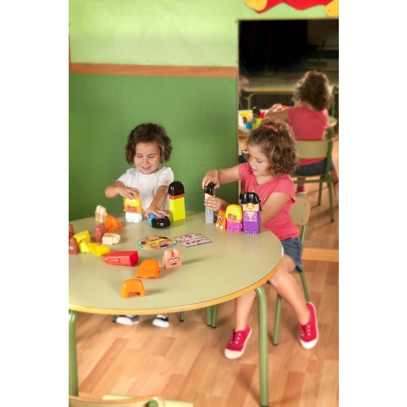 Miniland - joc de construit family diversity