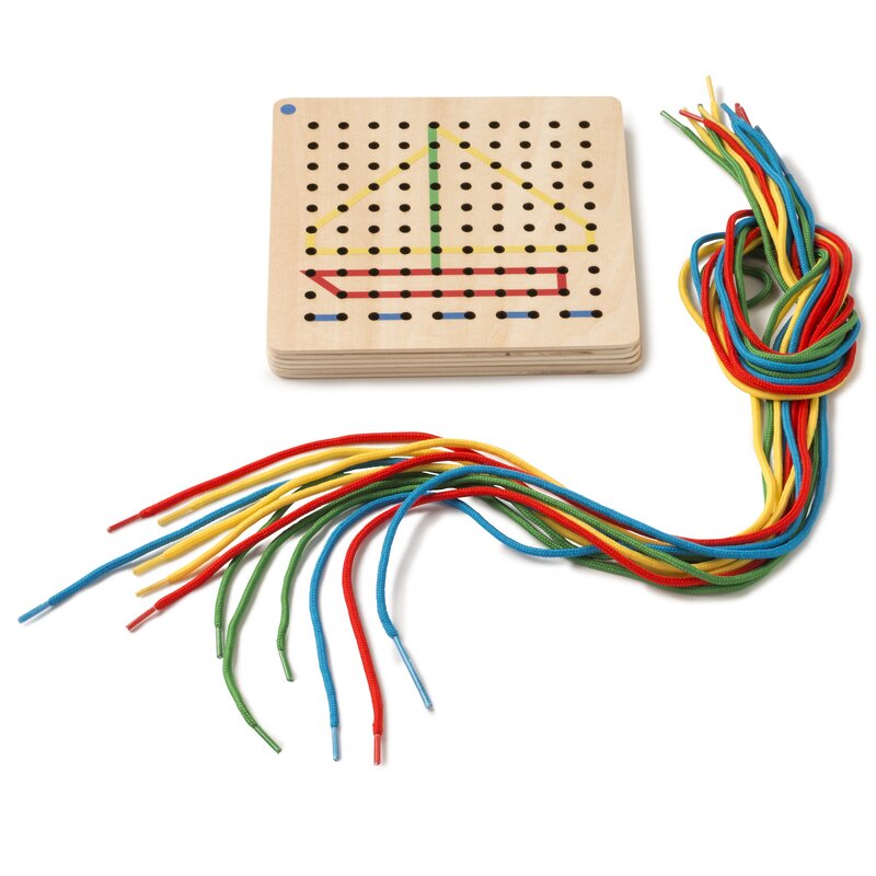 Toys for life - joc educativ priveste si impleteste pentru dezvoltare cognitiva