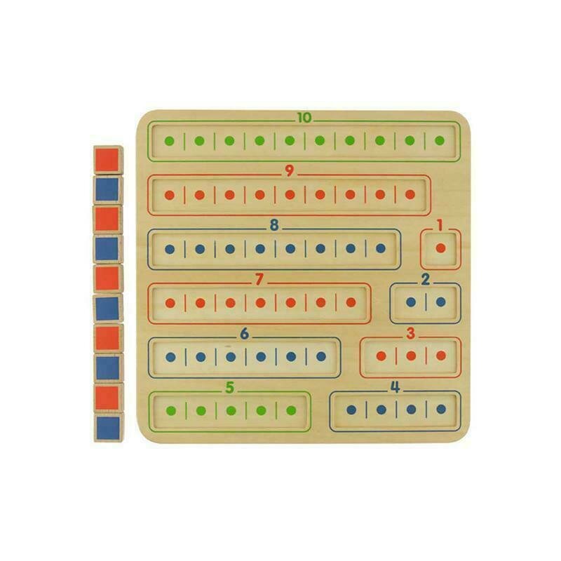 Masterkidz - joc de numarat si socotit, din lemn, +3 ani,