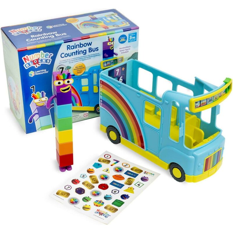 Joc de rol - Numberblocks® si autobuzul curcubeu