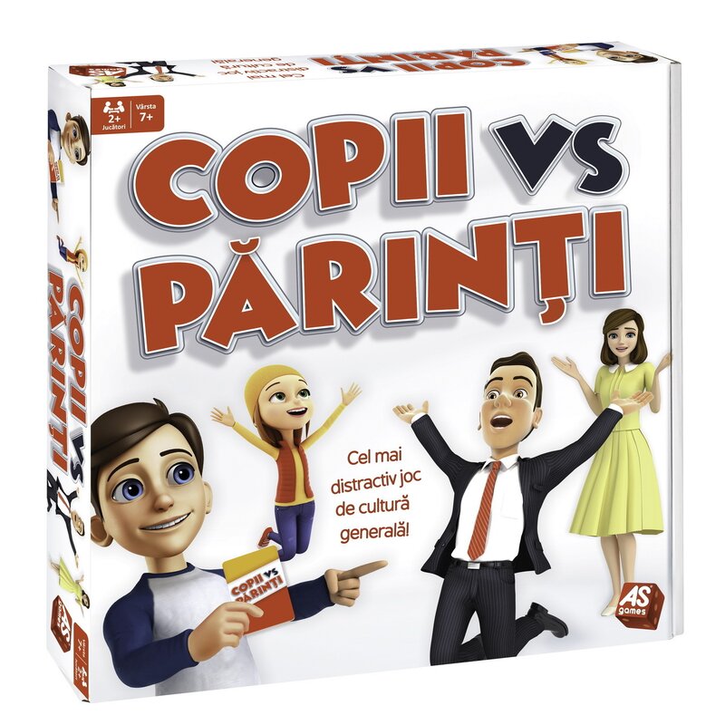 As - joc de societate copii vs parinti