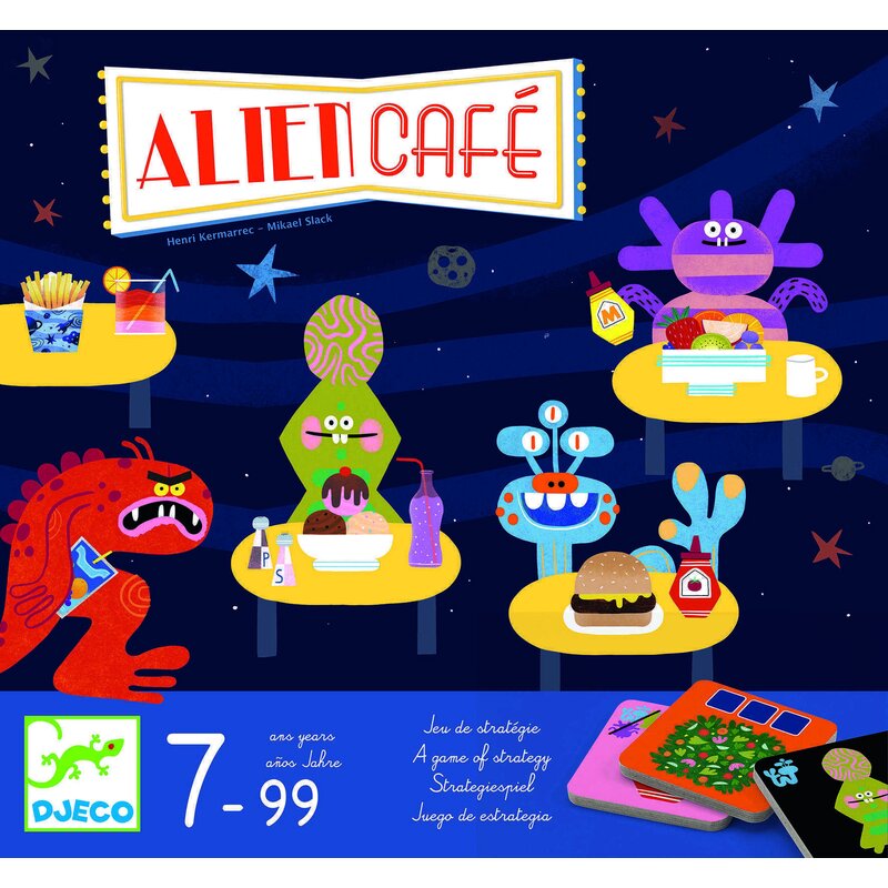 Djeco - joc de strategie alien cafe
