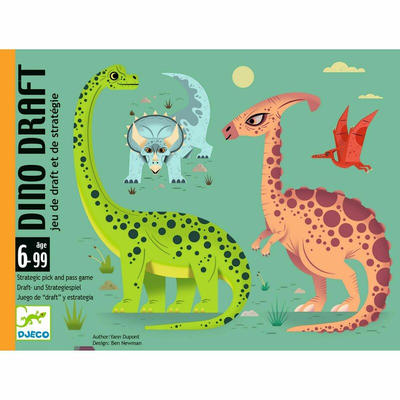 Djeco - Joc de strategie , Dino draft