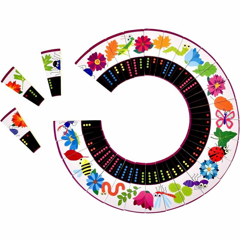 Fiesta crafts - joc domino circular natura
