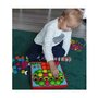 Joc Educational Button Idea  cu 12 mozaicuri si 45 butoane colorate in 6 culori Kruzzel MY18258 - 7