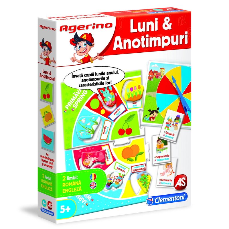As - joc educativ invat lunile si anotimpurile , agerino