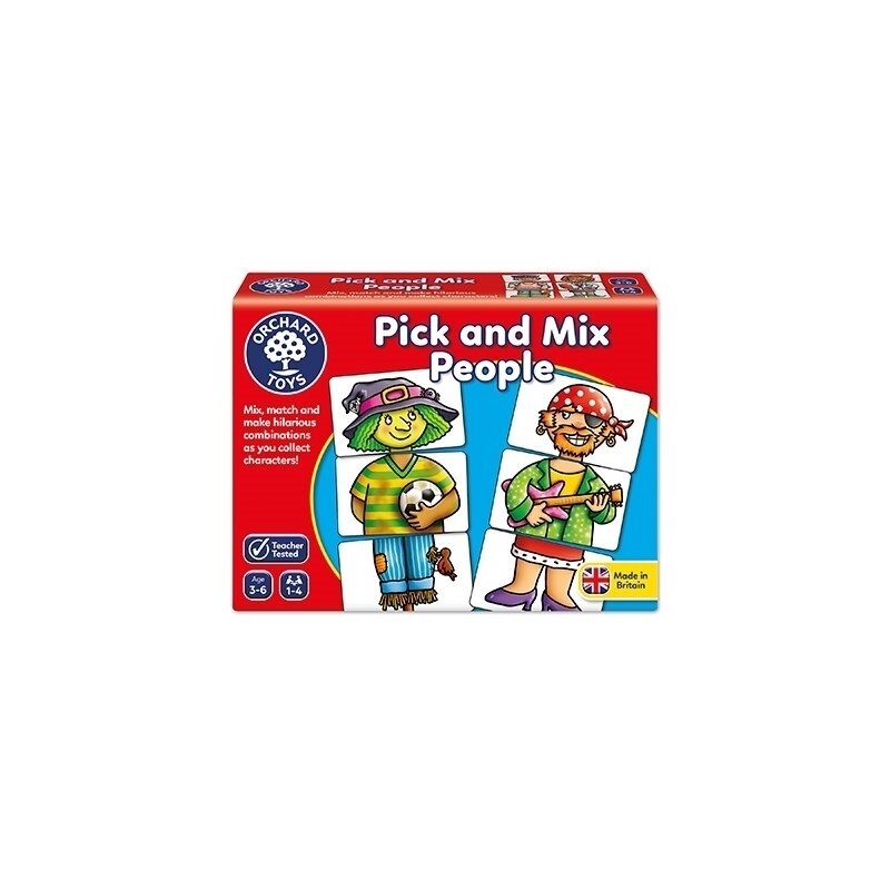 Orchard toys - joc educativ asociaza personajele - pick and mix people