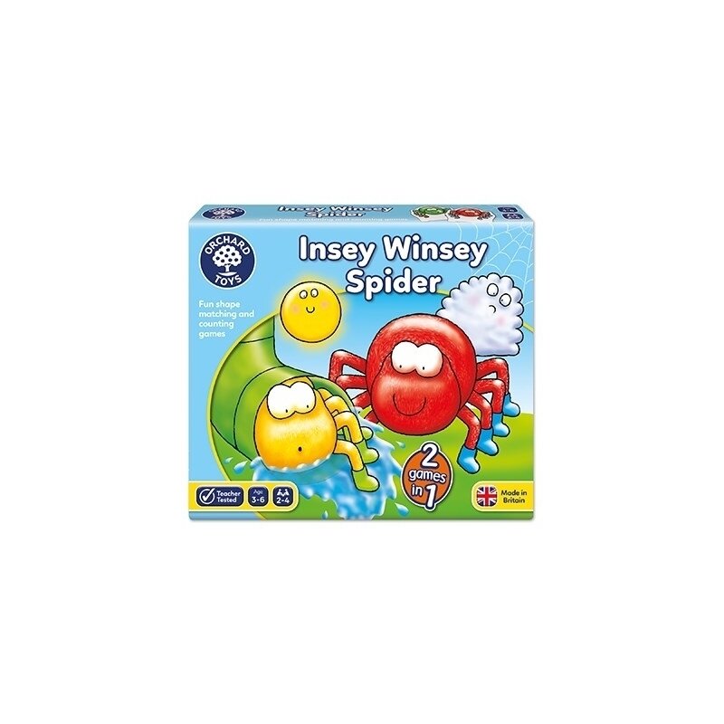 Orchard toys - joc educativ cursa paianjenilor - insey winsey spider