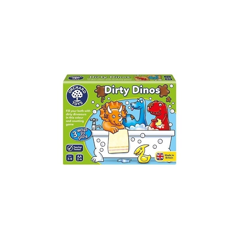 Orchard toys - joc educativ dinozauri murdari - dirty dinos