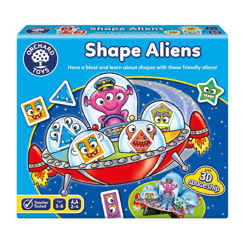 Orchard toys - Joc educativ Extraterestrii SHAPE ALIENS