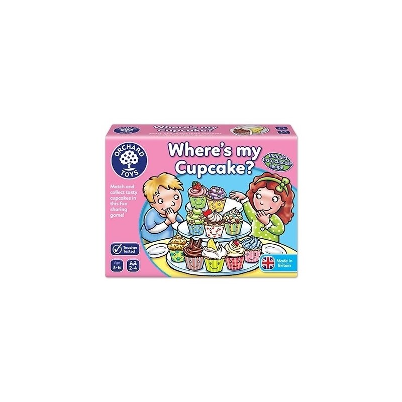 Orchard Toys - Joc educativ in limba engleza Briosa - Where\'s my cupcake?