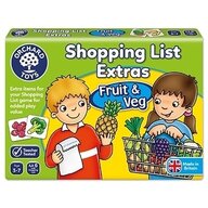 Orchard Toys - Joc educativ in limba engleza Lista de cumparaturi, Fructe si legume