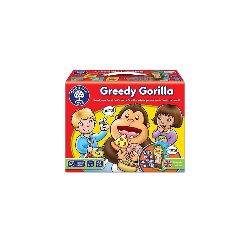 Orchard Toys - Joc educativ in limba engleza Maimutica lacoma - Greedy gorilla