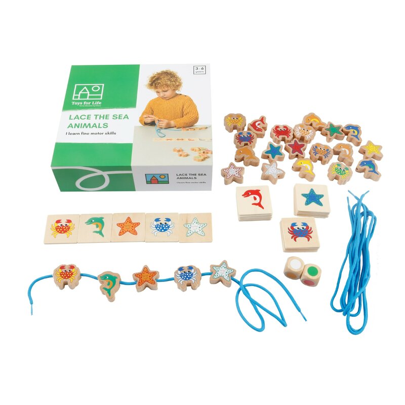 Toys For Life - Joc Educativ Insira animalele marine