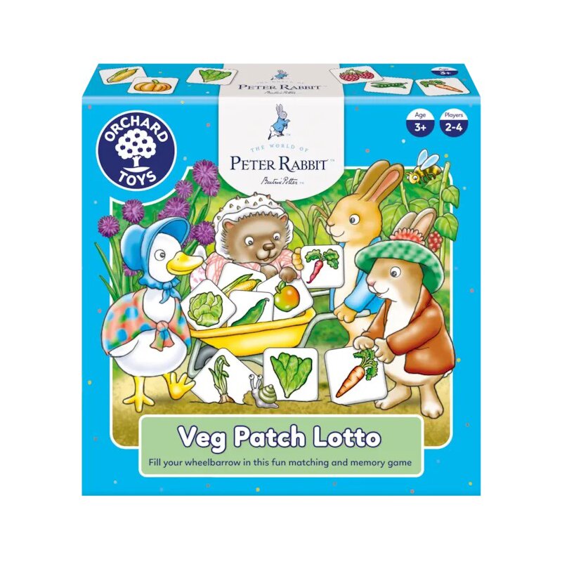 Joc educativ Loto Gradina Cu Legume Peter Rabbit