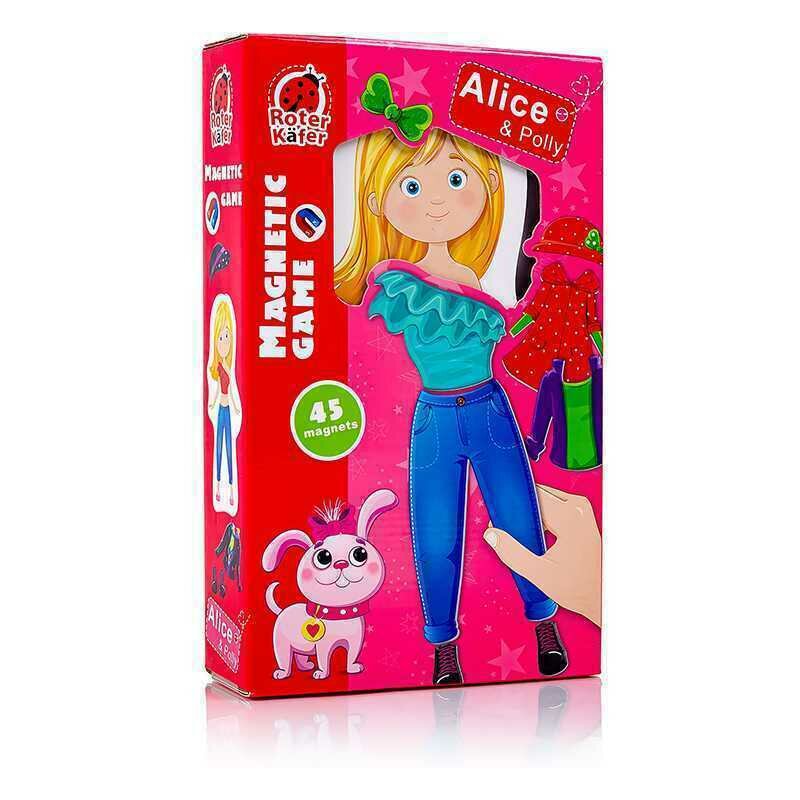 Joc educativ magnetic Alice si Polly Roter Kafer RK2010-08