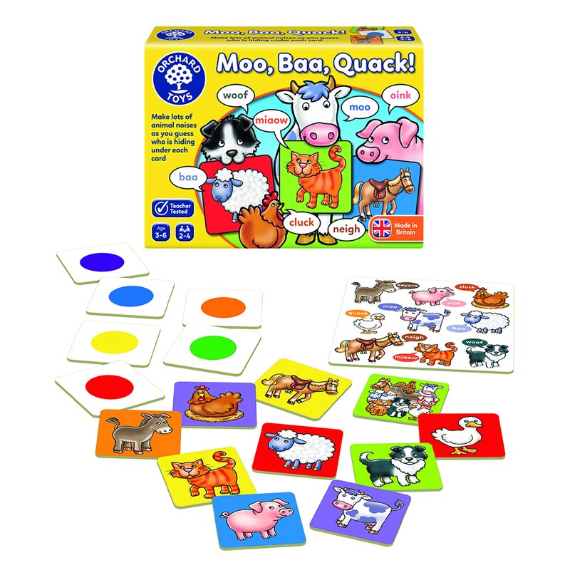 Orchard toys - joc educativ moo bee mac
