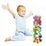 Quercetti - Joc educativ pentru copii Acrobats, 4070 Omuleti acrobati, 16 piese multicolore - 4