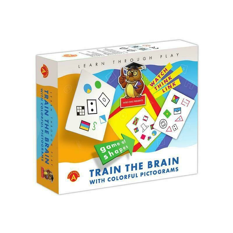 Alexander toys - joc educativ pictograme train the brain , perceptie vizuala