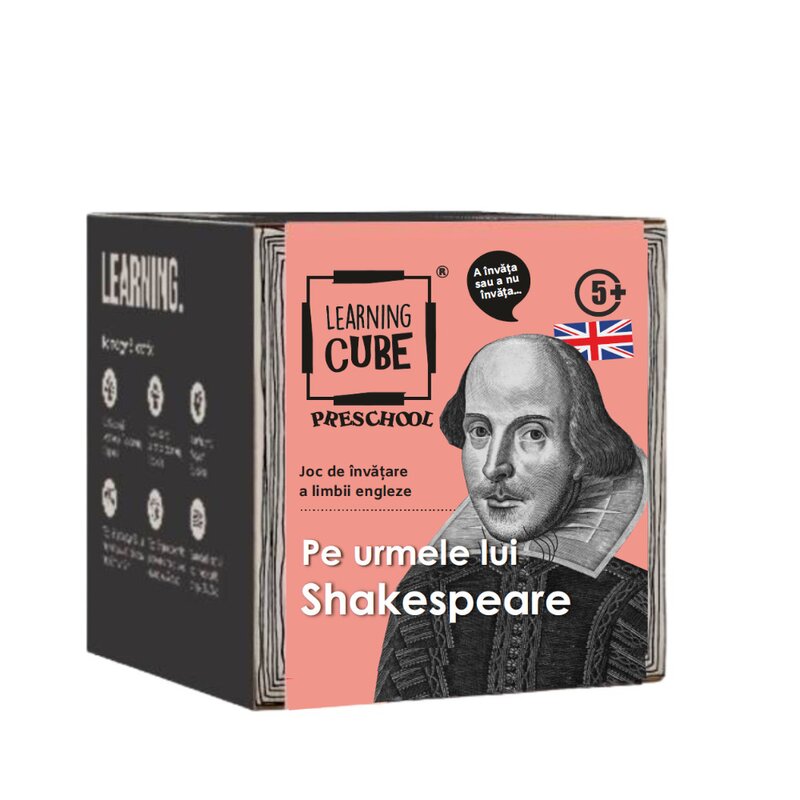 Joc lingvistic Learning Cube(R) - Pe urmele lui Shakespeare