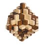 Fridolin - Joc logic IQ din lemn bambus 3D Iceberg - 1