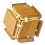 Fridolin - Joc logic IQ din lemn bambus 3D Magic box - 1