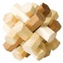 Fridolin - Joc logic IQ din lemn bambus Double Knot - 1