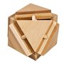 Fridolin - Joc logic IQ din lemn bambus Triangleblock - 1