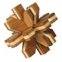 Fridolin - Joc logic IQ din lemn de bambus Cristal 3D - 1