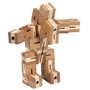 Fridolin - Joc logic puzzle 3D din bambus Flexi-cub - 2