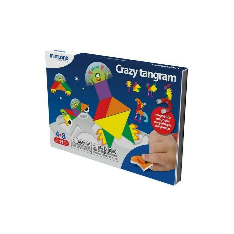 Miniland - Joc magnetic Tangram fantezie