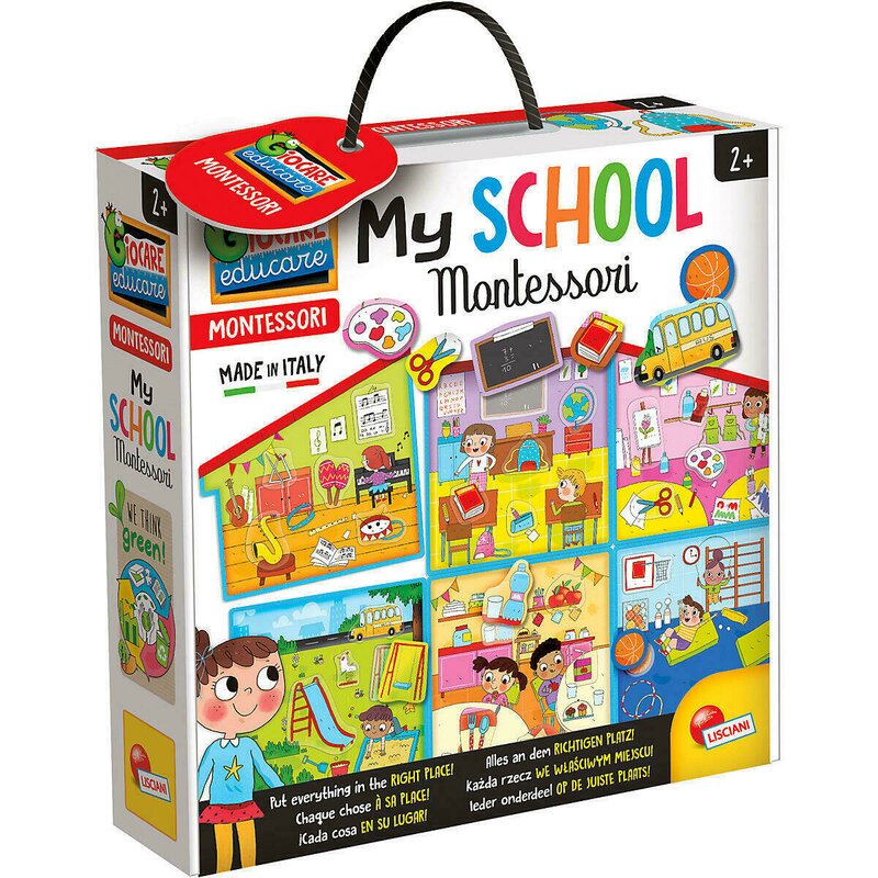 Lisciani - joc educativ scoala mea , montessori