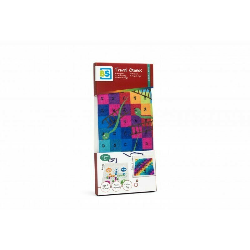 Bs toys - set de jocuri serpii , scarile, ludo