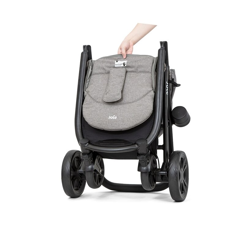 Carucior 0+ litetrax 4 dlx flannel multifunctional, gri