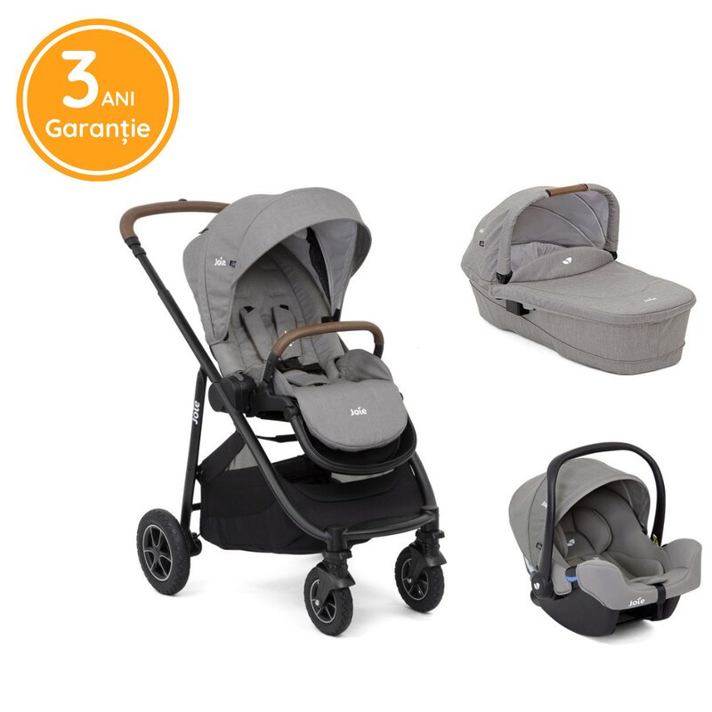 Joie - carucior versatrax gray flannel 3 in 1