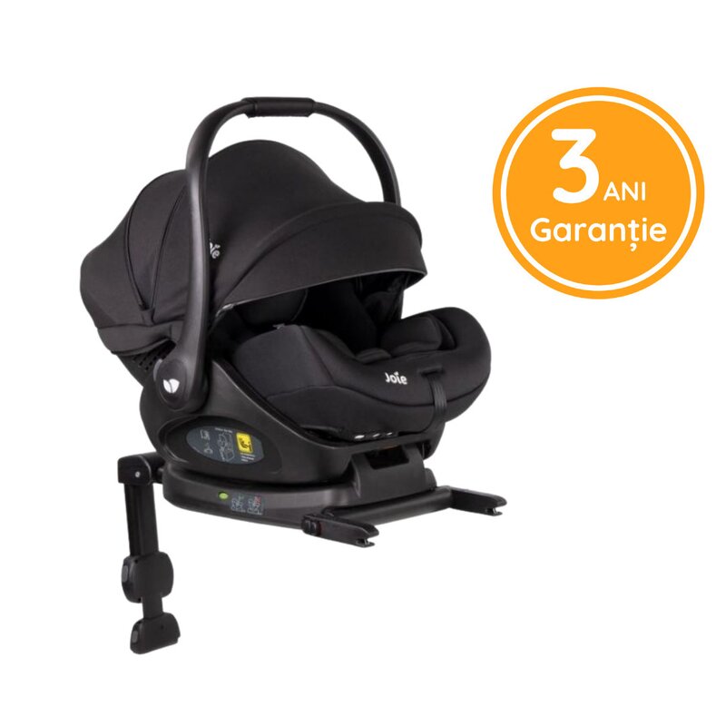 Joie - scoica auto inclinabila i-size i-level coal, nastere-85 cm