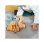 Jucarie de tras, Joueco, Tigru, Colectia The Wildies Family, Din lemn certificat FSC, 26 x 10 x 15 cm, 12 luni+, Multicolor - 5