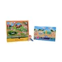 Set de joaca, Joueco, Magnetic, 30 de piese, Dezvolta abilitati motorii si imaginatia, Include cutie pentru depozitare si tabla de joc, 30 x 22 cm, 3 ani+, Multicolor - 3