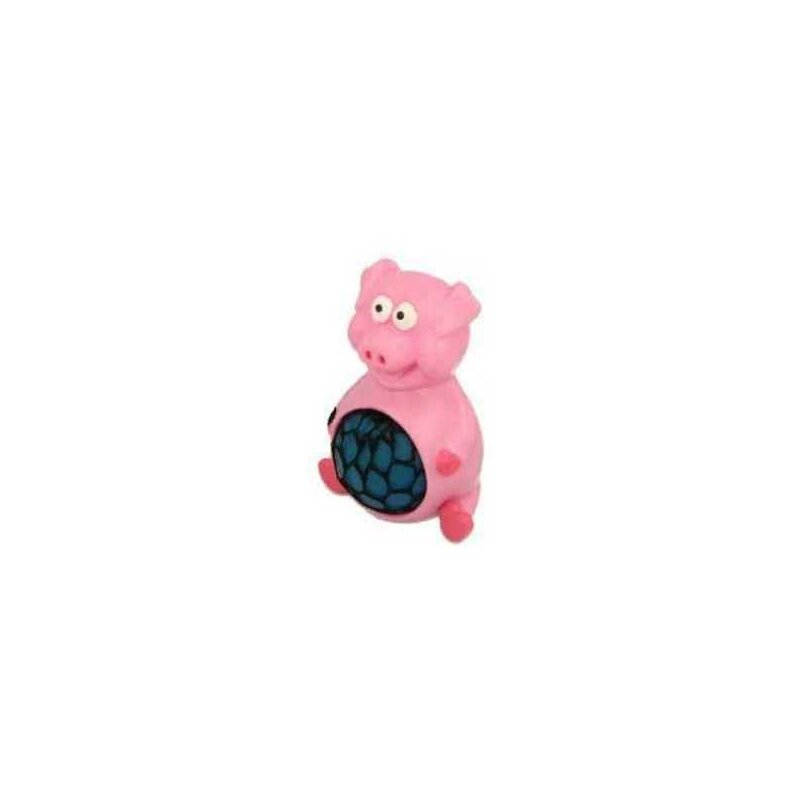 Keycraft - jucarie interactiva porcusor , animale ferma , antistres, cu burtica tip strugure