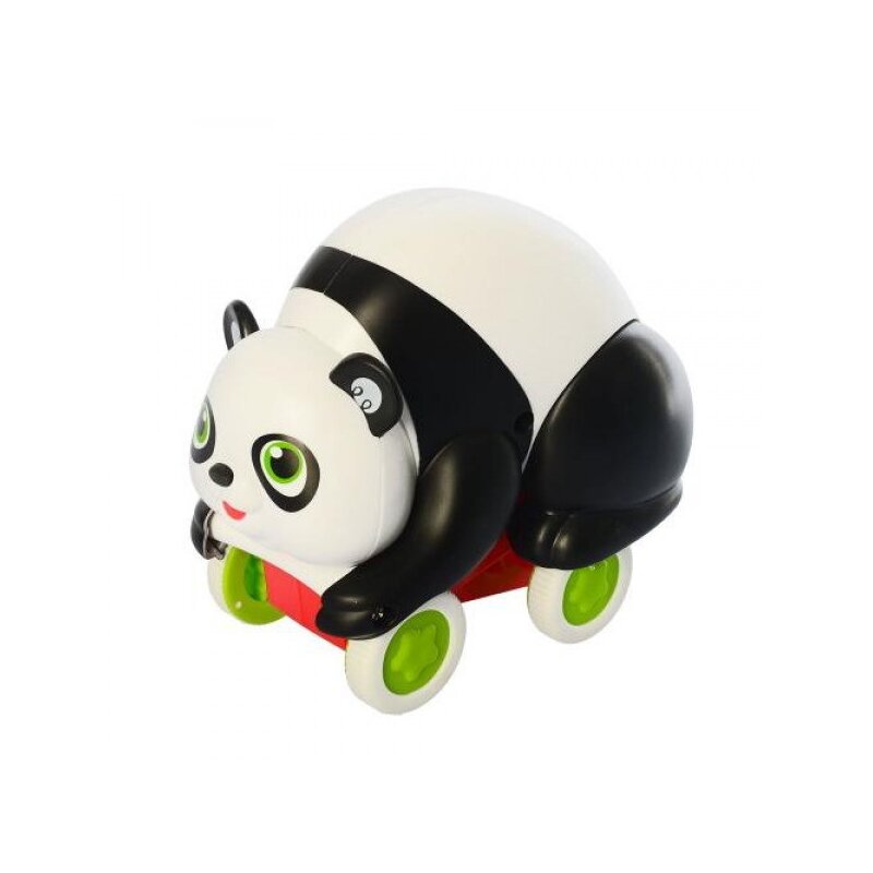 Hola - jucarie motrica ursuletul panda , push and go, multicolor