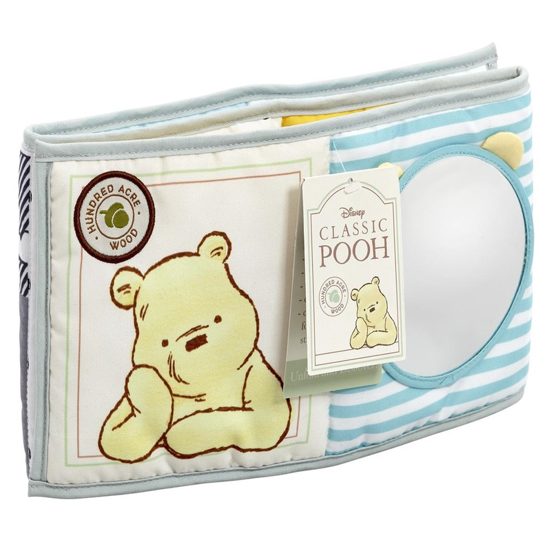 Jucarie – carte Winnie the Pooh cu doua fete pentru dezvoltare senzoriala Diverse Jucarii