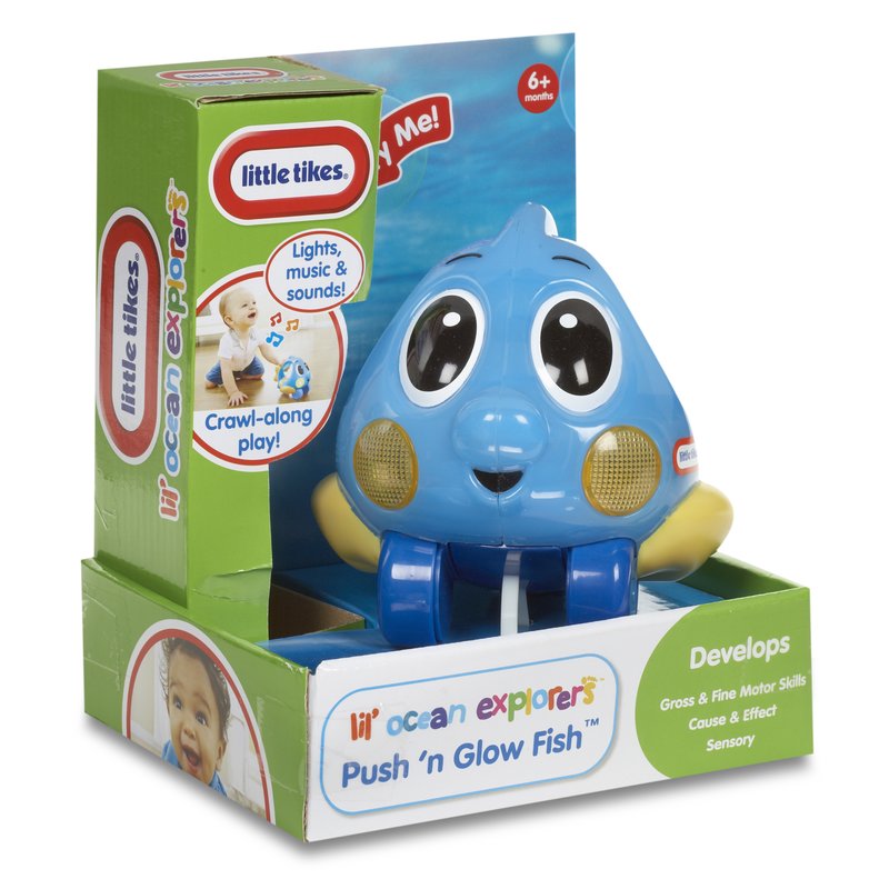 Little Tikes - Jucarie cu lumina si sunete Pestisor Albastru