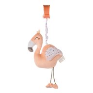 Saro Baby - Jucarie de agatat Jungle Party, Flamingo