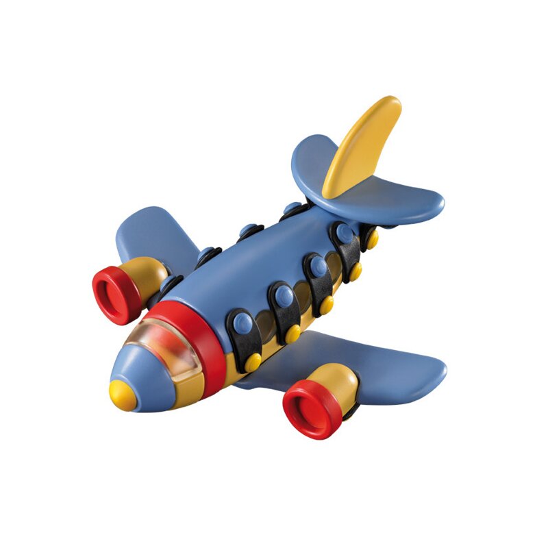 Mic o Mic - Set de constructie Avion cu reactie 3D, 13 cm